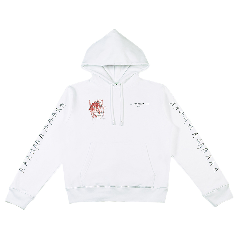 Jean michel discount basquiat hoodie white