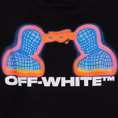 Off-White Diag Thermo Sweatshirt Black/Multicolor Lookbook Off-White Diag Thermo Sweatshirt Black/Multicolor