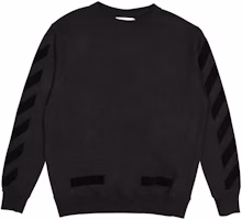 Off-White Tone On Tone Crewneck Black Off-White Tone On Tone Crewneck Black