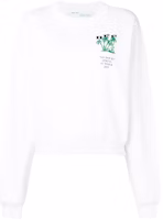 Off-White No Doubt Palm Tree Graphic Sweatshirt White/Multicolor Off-White No Doubt Palm Tree Graphic Sweatshirt White/Multicolor