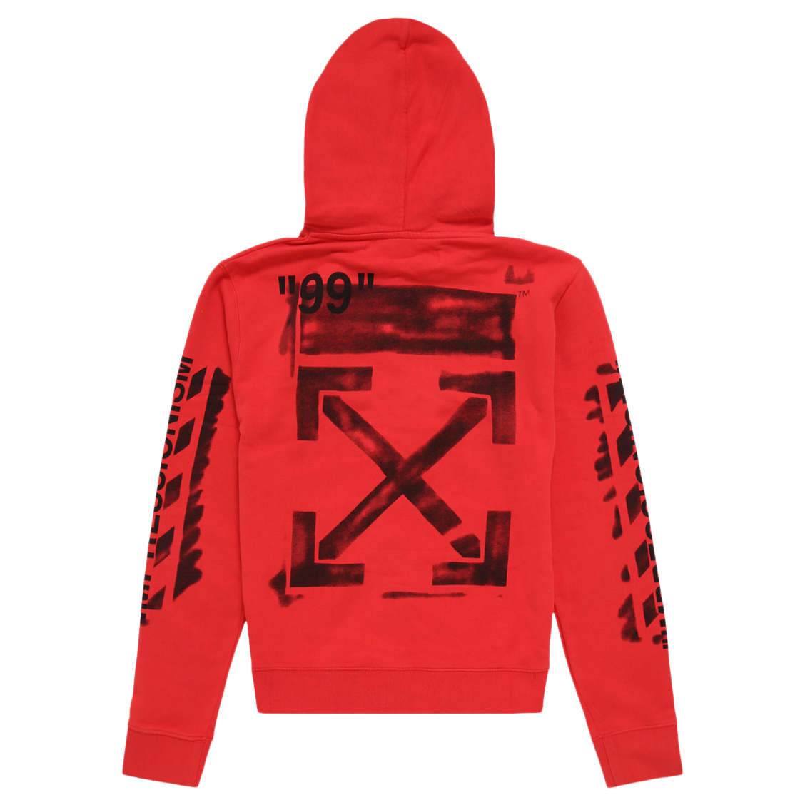 Off white hotsell diagonal stencil sweatshirt