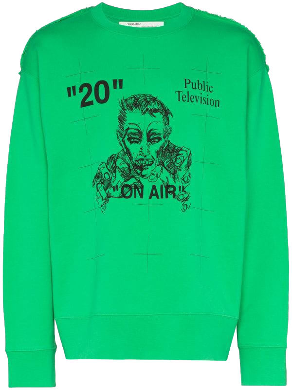 Off white 2024 public television shirt