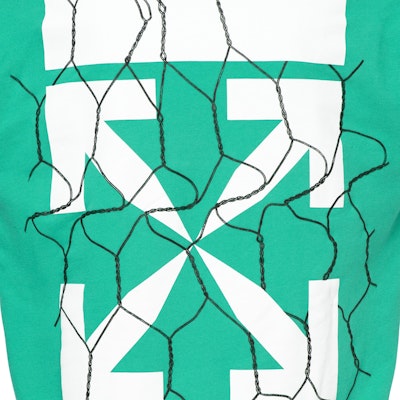 Off white fence hoodie Clearance