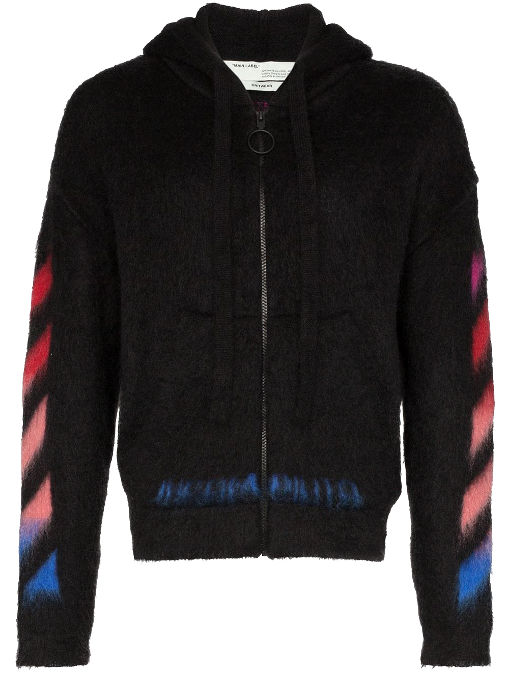 Diag multicolor 2024 zipped hoodie