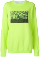 Off-White Graphic Sweatshirt Green/Black Off-White Graphic Sweatshirt Green/Black