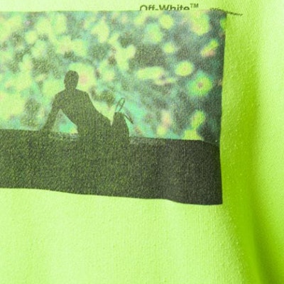 Off-White Graphic Sweatshirt Green/Black Order Off-White Graphic Sweatshirt Green/Black