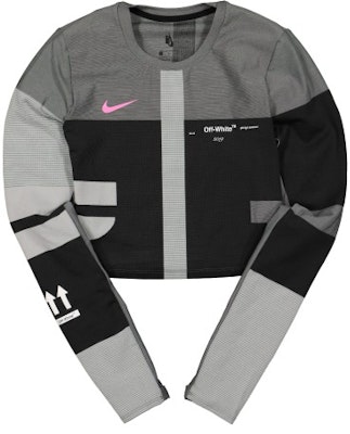 Black nike easy run top on sale