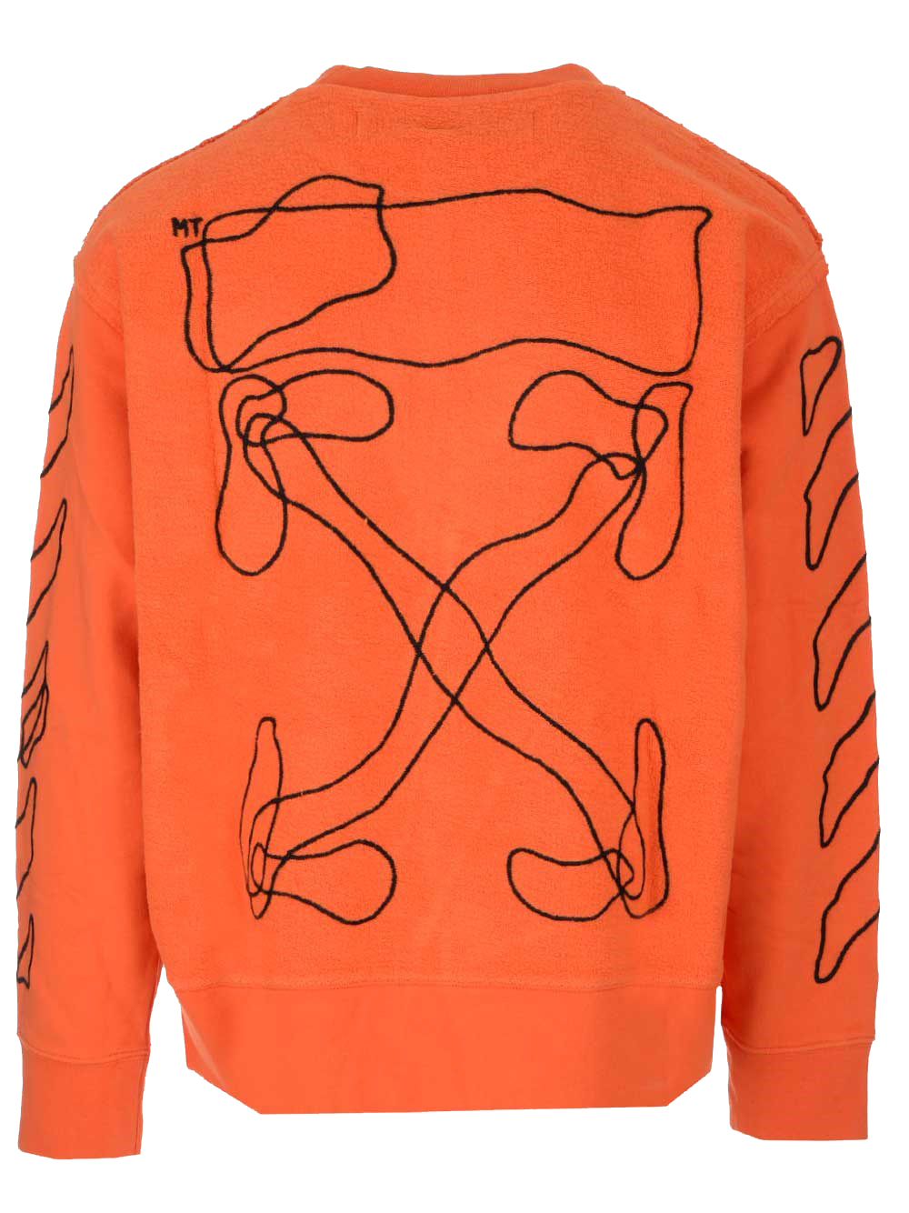 Off white sweatshirt clearance orange