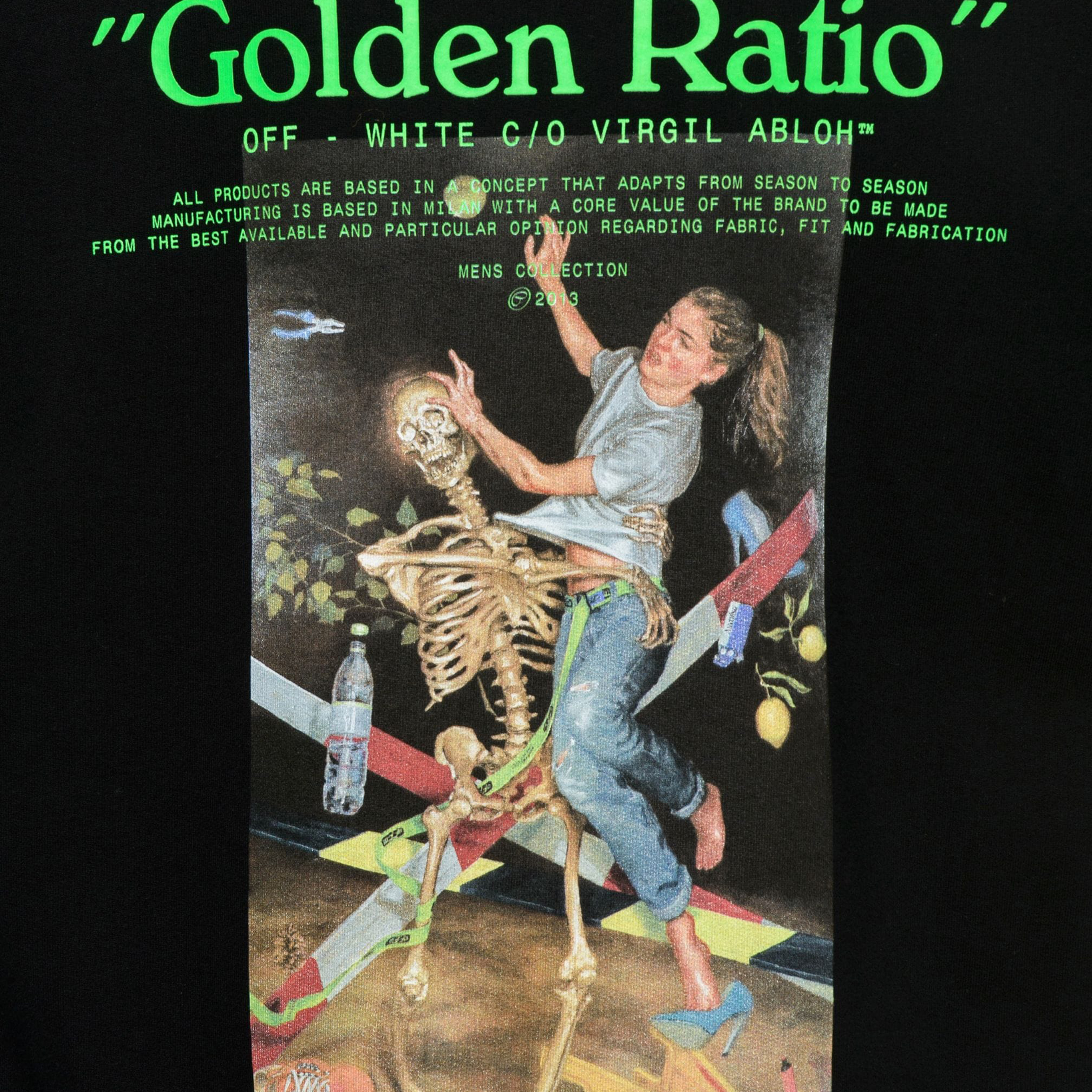 Off‑White Pascal Golden Ratio Painting 