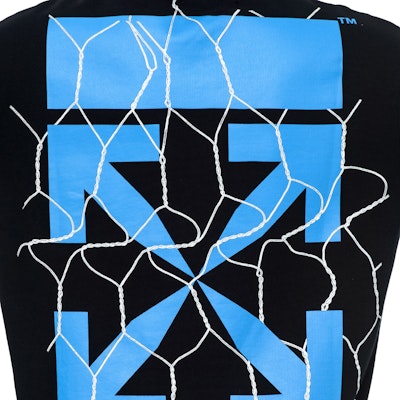 Off-White Fence Arrows Sweatshirt Black/Blue Lookbook Off-White Fence Arrows Sweatshirt Black/Blue