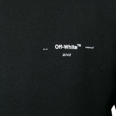 Off-White Arrow Sweatshirt Black/Black Order Off-White Arrow Sweatshirt Black/Black