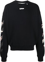 Off-White Caravaggio Arrows Over Sweatshirt Black/Multicolor Off-White Caravaggio Arrows Over Sweatshirt Black/Multicolor