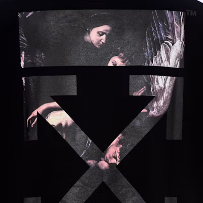 Off-White Caravaggio Arrows Over Sweatshirt Black/Multicolor Lookbook Off-White Caravaggio Arrows Over Sweatshirt Black/Multicolor