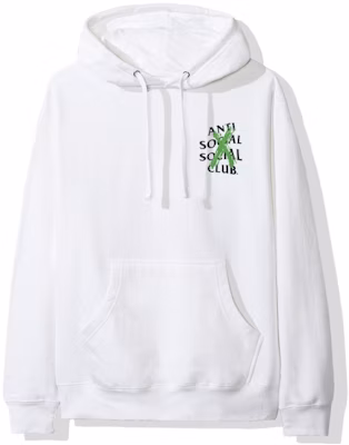 Anti Social Social Club Cancelled Remix Hoodie (FW19) White Order Anti Social Social Club Cancelled Remix Hoodie (FW19) White