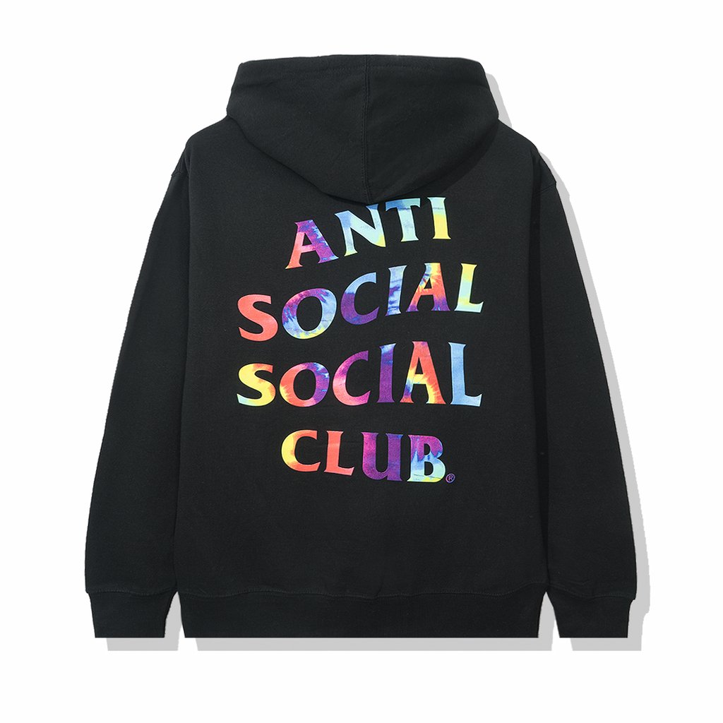 Black anti social top club hoodie