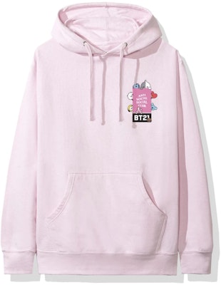 Anti social club hoodie bt21 deals