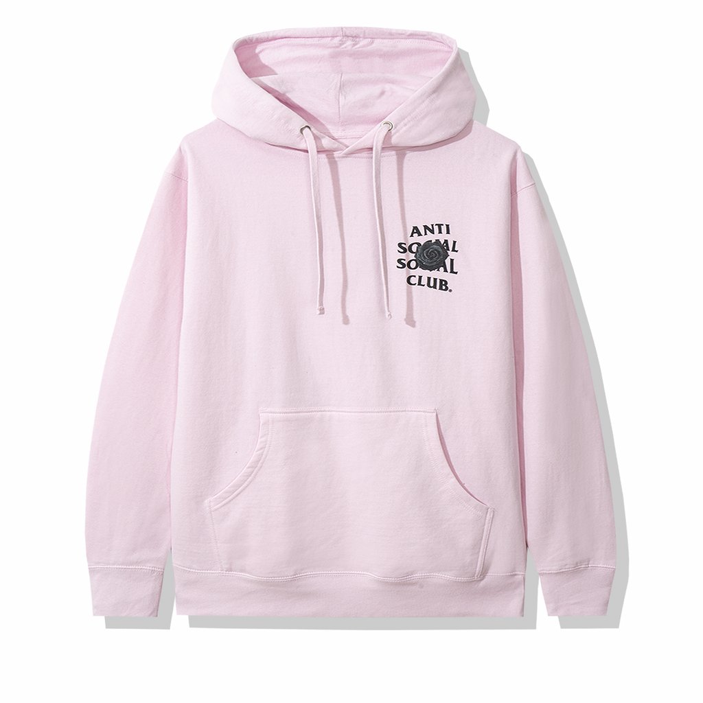 Anti social club 2025 hoodie pink