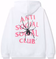 Anti Social Social Club Bitter Hoodie White Anti Social Social Club Bitter Hoodie White