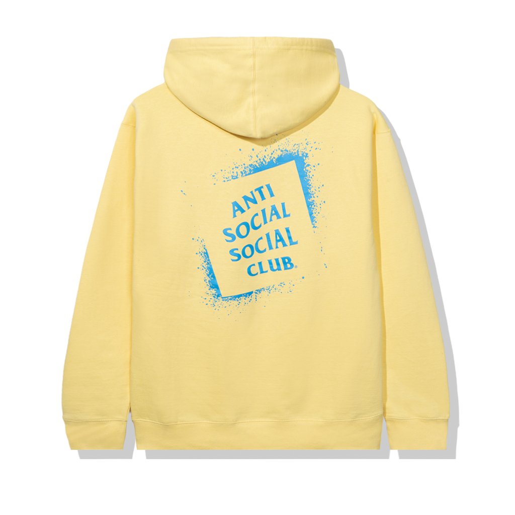 Anti social social club hotsell yellow hoodie