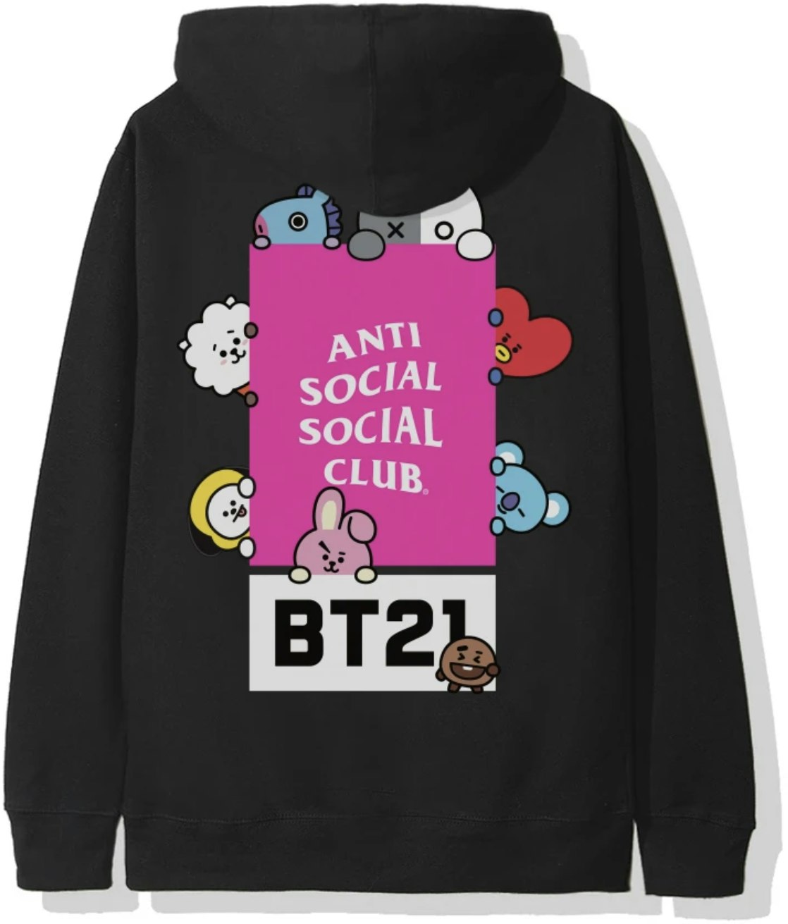 Anti social club x bt21 Clearance