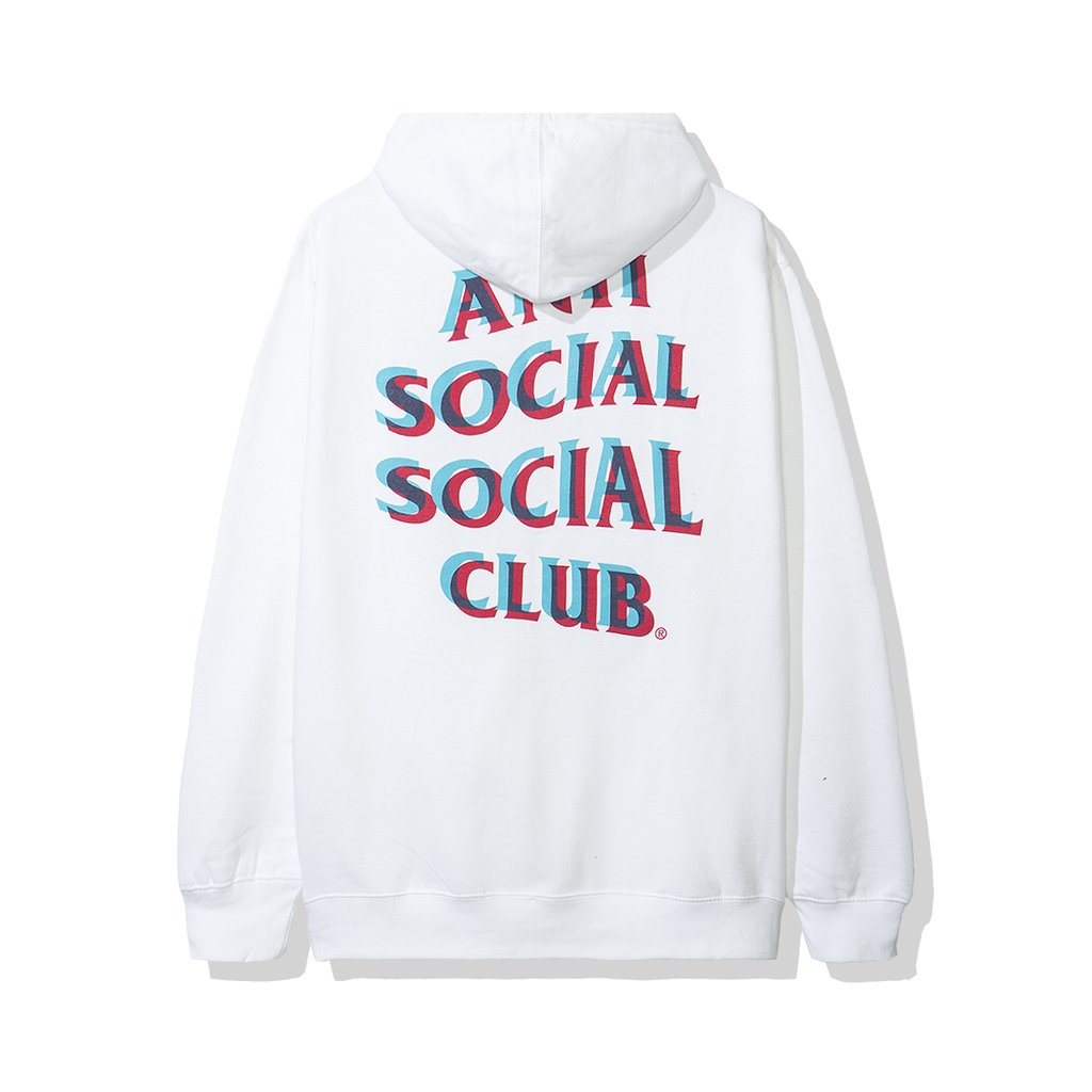 Anti social white hoodie best sale