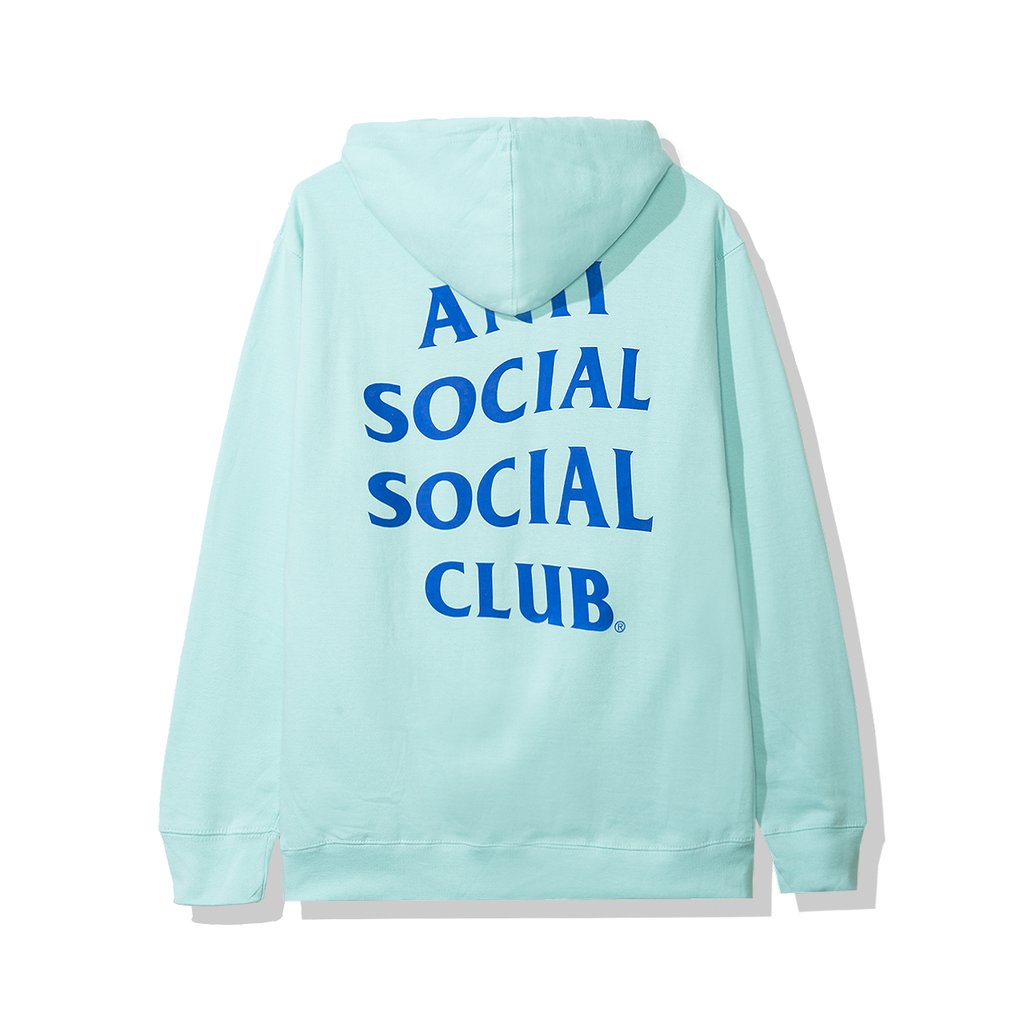 Anti Social Social Club Give Me スウェット パーカー ブルー Buy Anti Social Social Club Give Me Hoodie (FW19) Blue