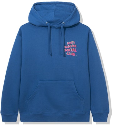 Anti Social Social Club Stir Crazy Hoodie Blue Order Anti Social Social Club Stir Crazy Hoodie Blue