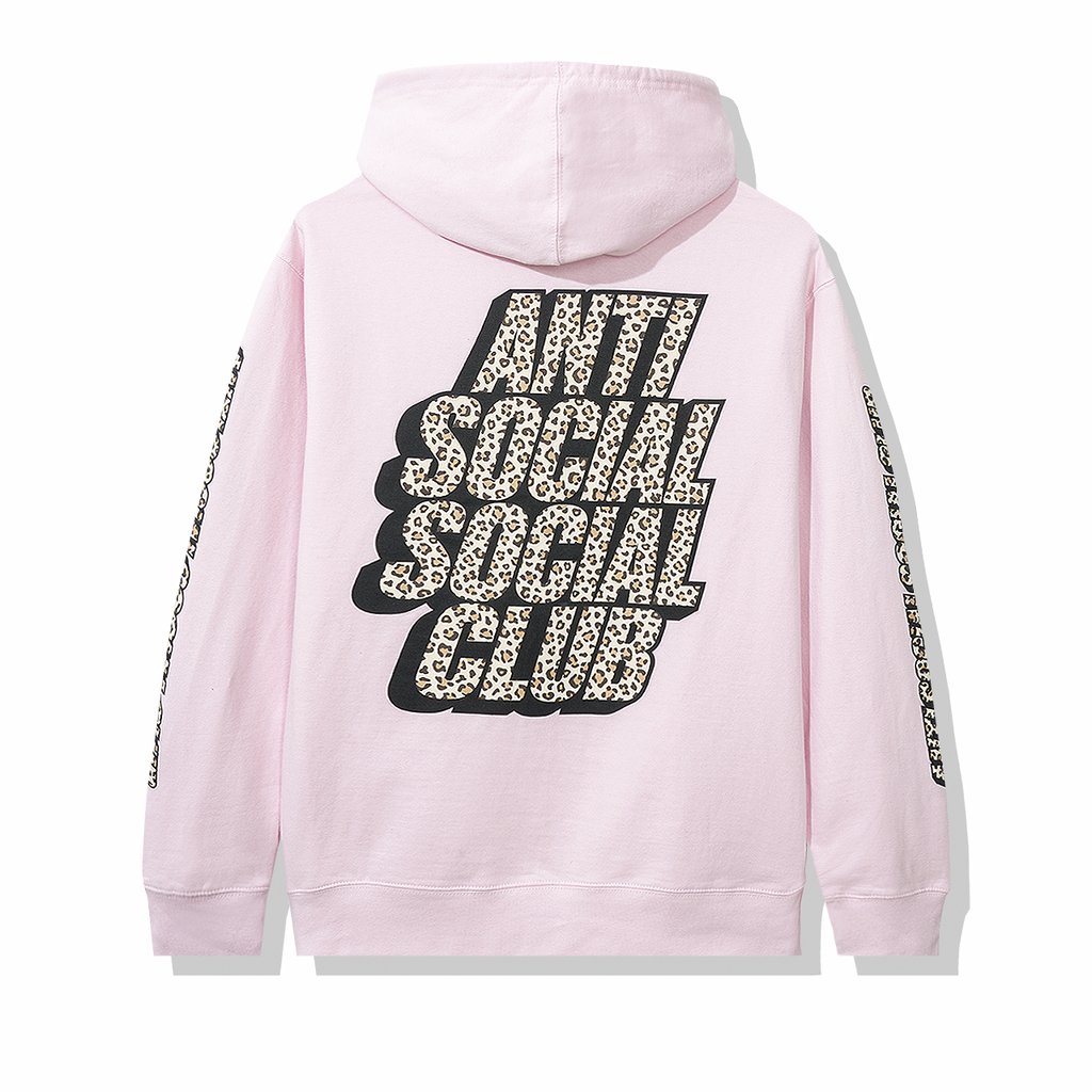 Pink hoodie anti social social outlet club