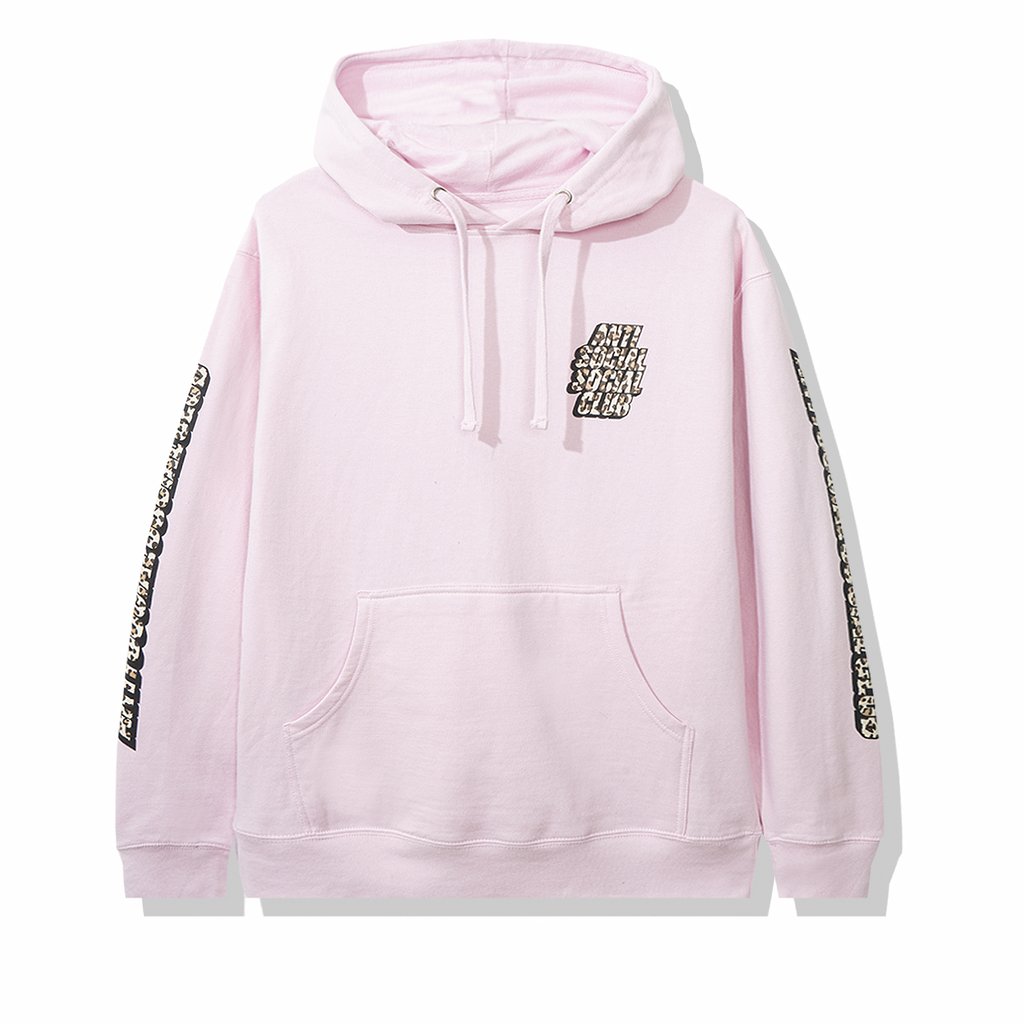 Anti Social Social Club Kitten Hoodie Pink - Novelship