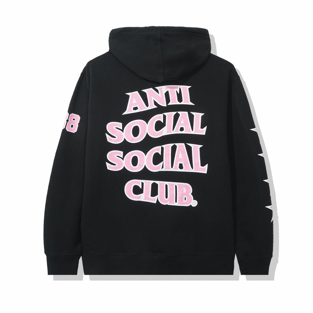 Anti Social Social Club Sports Hoodie Black - Novelship