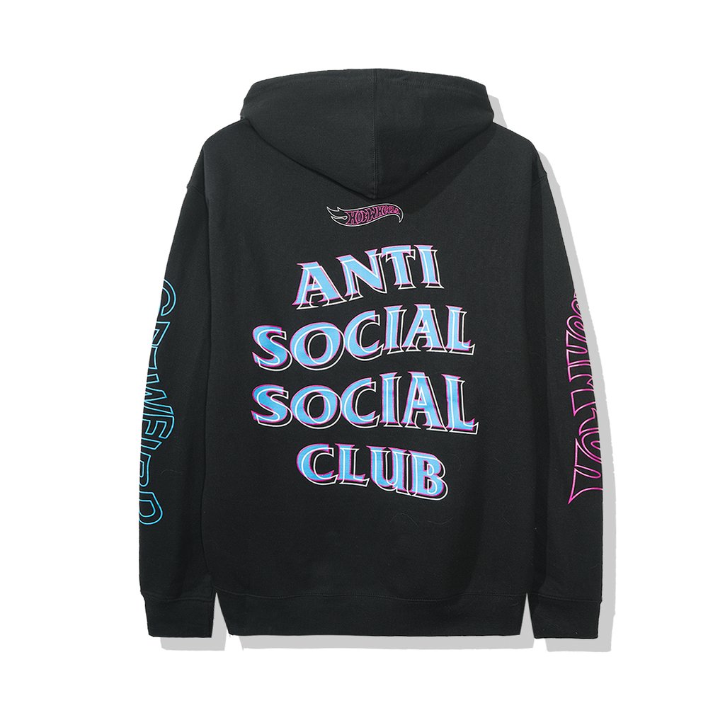 Anti Social Social Club x Hot Wheels Hoodie (FW19) Black - Novelship