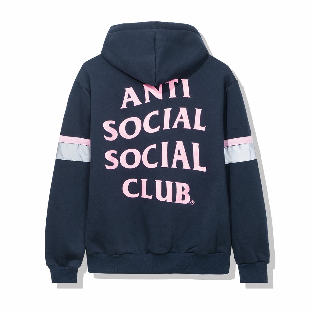Anti Social Social Club x USPS Work Hoodie Navy - Novelship