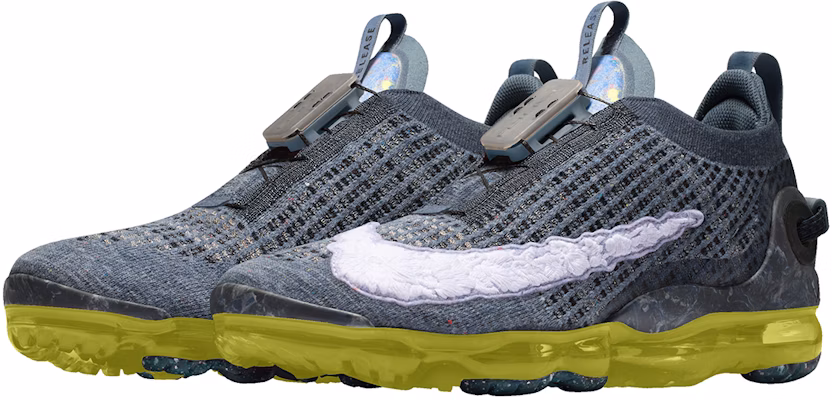 耐吉 Air VaporMax 2020 'Flyknit By You - Blue Fox' CW0601-440 Details for 耐吉 Air VaporMax 2020 'Flyknit By You - Blue Fox' CW0601-440