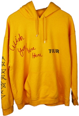 Wish you were here 2025 hoodie yellow