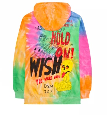 Astroworld hoodie 2025 tie dye