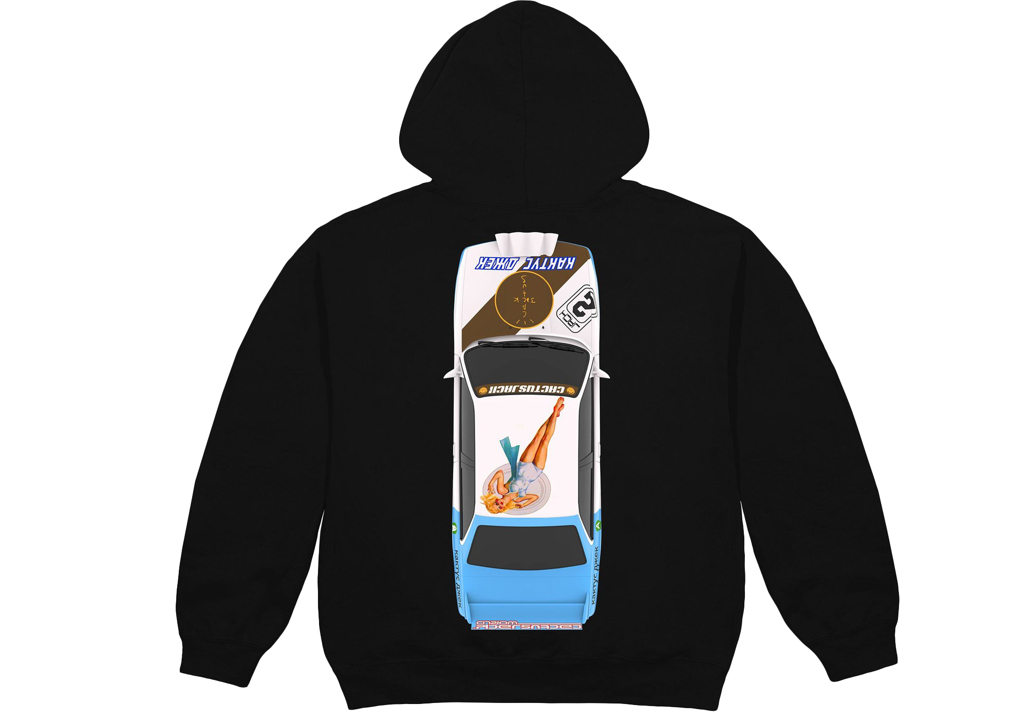 Travis Scott JACKBOYS Vehicle Hoodie Black - Novelship