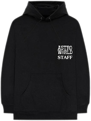 Travis Scott Astroworld Staff Hoodie Black Novelship