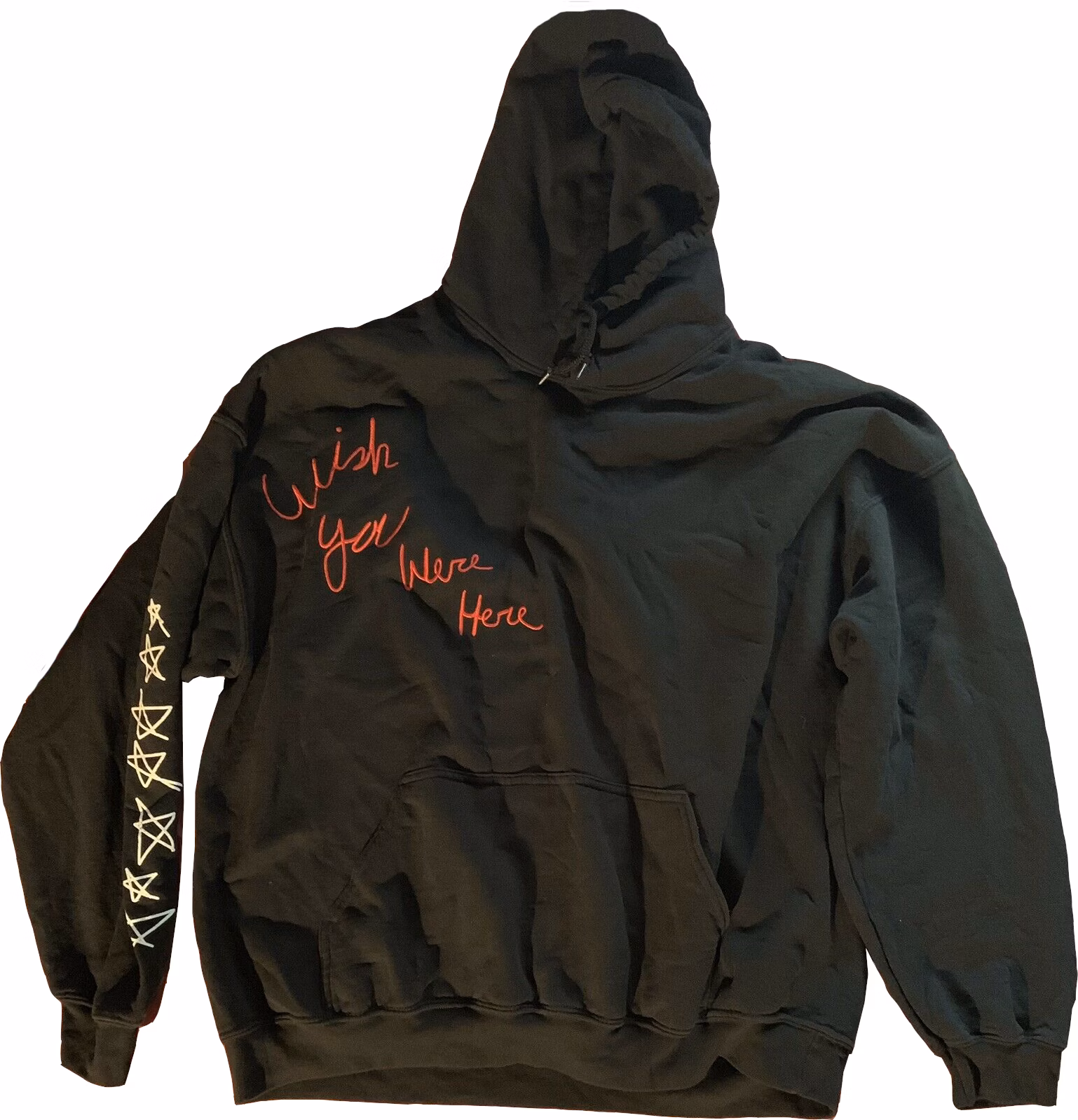Travis Scott Wish You Were Here Hoodie Black Novelship