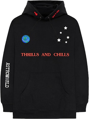 Travis Scott Astroworld World Peace Hoodie Black Novelship