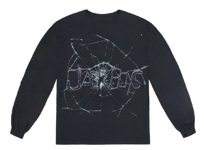 Buy Travis Scott Jack Boys Cracked L/S T-Shirt Black - Novelship