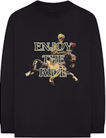 Travis Scott Astroworld Enjoy The Ride L/S Tee Black Travis Scott Astroworld Enjoy The Ride L/S Tee Black