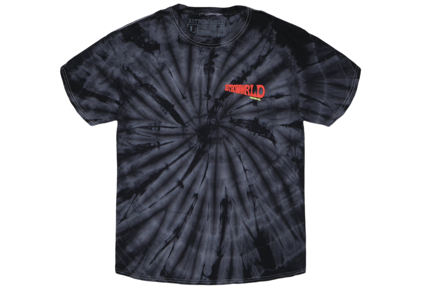 Travis scott tee hot sale tie dye