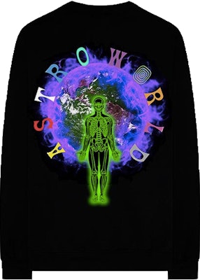 Travis Scott Astroworld Wish You Were Here L/S Tee Black Order Travis Scott Astroworld Wish You Were Here L/S Tee Black