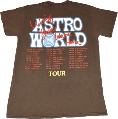 Tshirt Sicko Mode Travis Scott Concert Tour