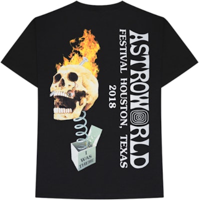 Skull t 2025 shirt travis scott