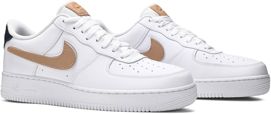Air force 1 with 2025 detachable swooshes