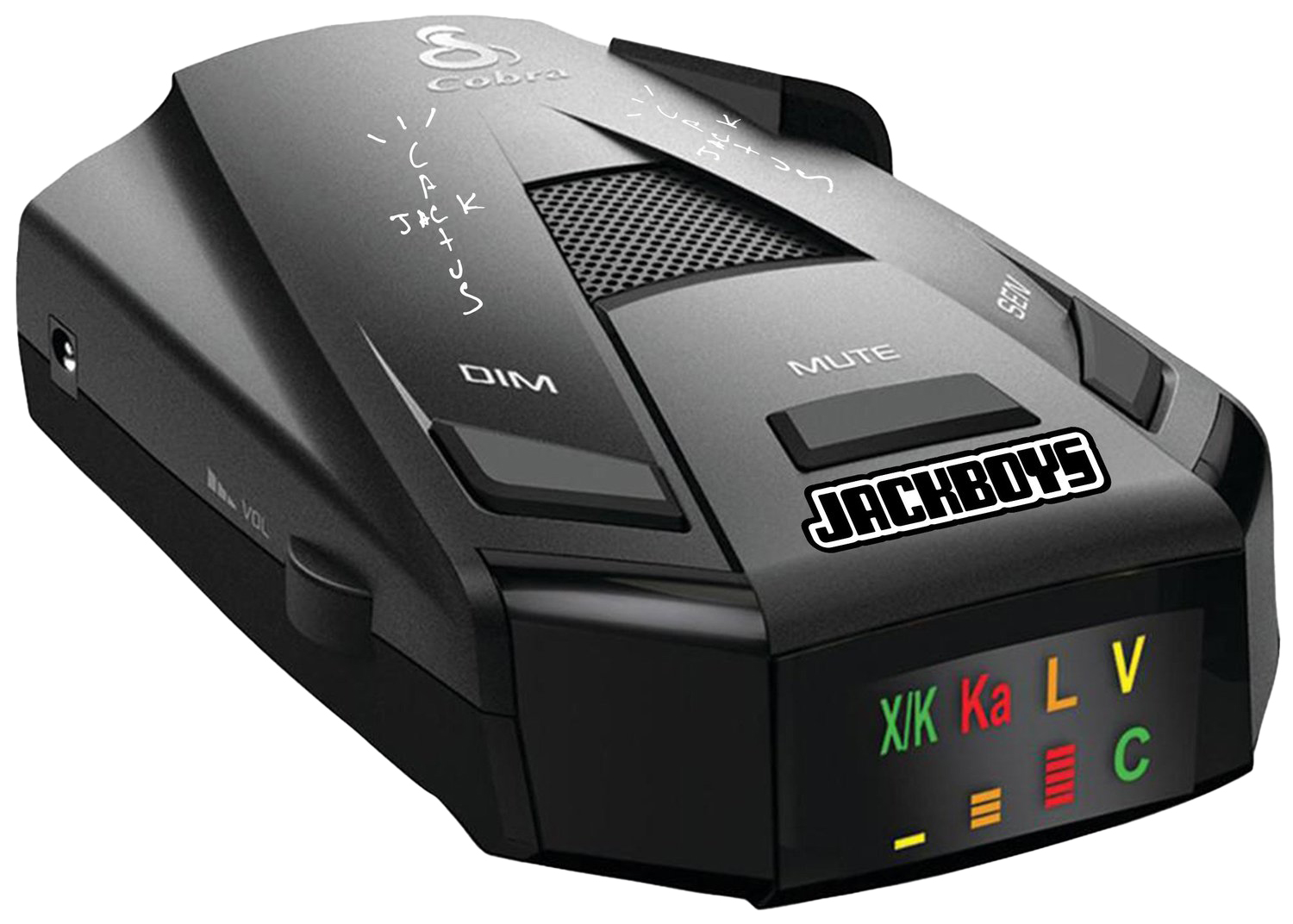 Travis Scott JACKBOYS Radar Detector Black