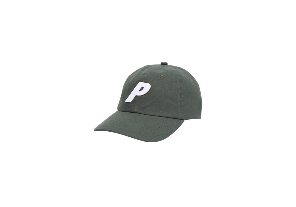 Palace P 6-Panel Ripstop Olive - Novelship