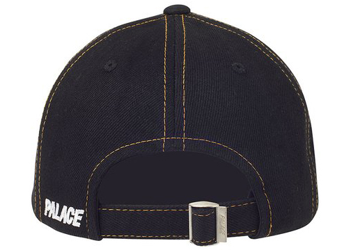 Buy Palace Denim P 6-Panel Black Stone Wash - Novelship