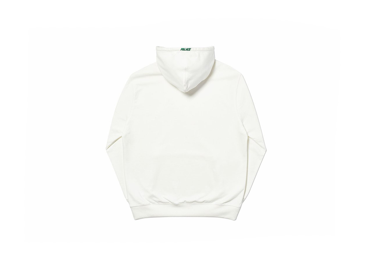 Palace Felt P Hood White - Novelship